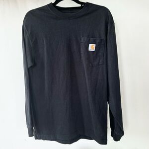 Carhartt Black Long Sleeve T Shirt Small